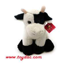 Vaca macia da vaca da peluche